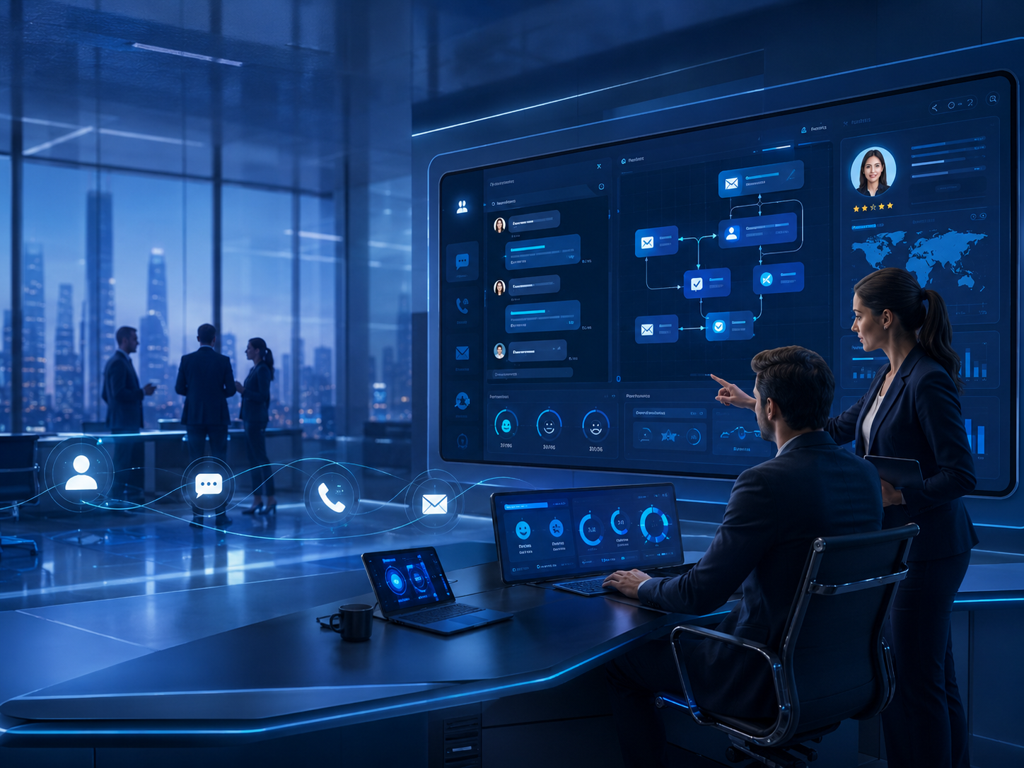 Plataforma de comunicação e atendimento ao cliente